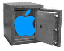 apple in safe