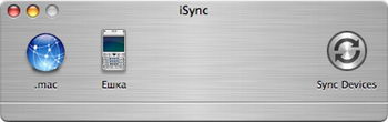Nokia E61/E62 with iSync