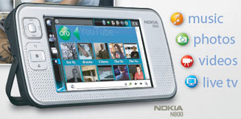 Nokia N800 and Orb