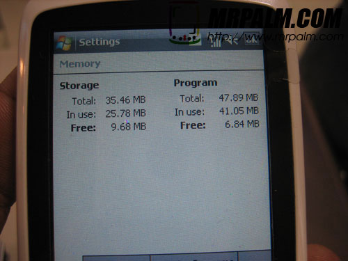 HTC Elf P3450 live in hand pictures
