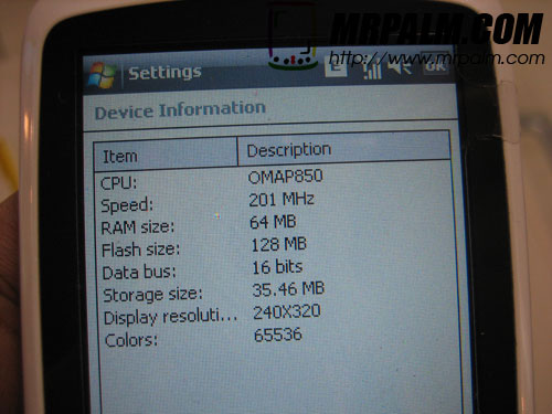 HTC Elf P3450 live in hand pictures