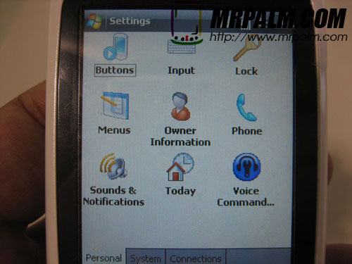 HTC Elf P3450 live in hand pictures