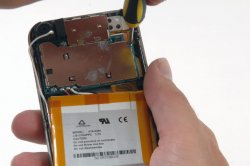iPhone taken apart