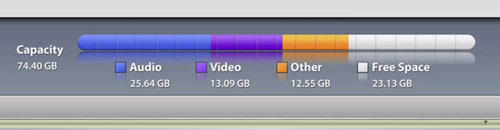 Apple iPhone might have 80GB capacity?