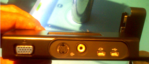 HTC Advantage dock spotted at MEDC in Germany