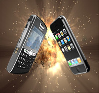 iPhone vs. BlackBerry