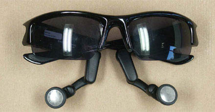 Motorola O ROKR Pro Bluetooth headphone sunglasses