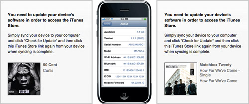Apple to enable WiFi iTunes Music Store with iPhone update