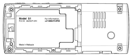 Sanyo S1 slim candybar is entry-level phone for Sprint - on FCC