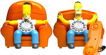 Funny Homer Simpson phone