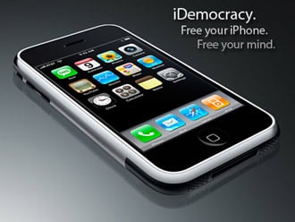 iDemocracy is the GUI jailbreak for iPhone v1.1.1 on Windows XP and Vista