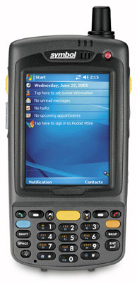 Motorola MC70 updated with GPS