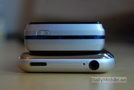 Sony Ericsson K850i vs Apple iPhone - pic 4