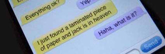 iPhone Matte customizes your iPhone sms chat bubbles
