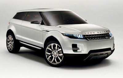 Land Rover LRX Concept with iPhone