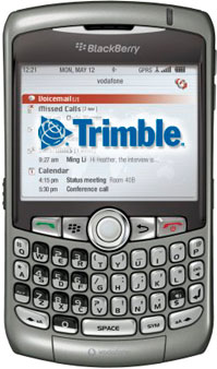 Trimble goes BlackBerry