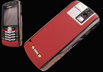 BlackBerry Pearl Platinum & Nightfire