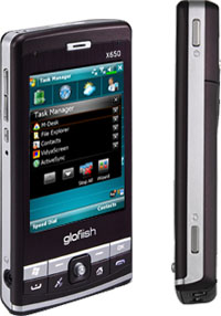 E-TEN Glofiish X650 Windows Mobile smartphone