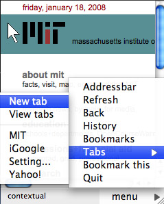 Firefox Mobile screenshots