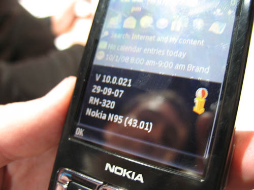 Nokia N95 8GB NAM pictures