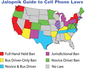 Guide to U.S. cellphone usage laws