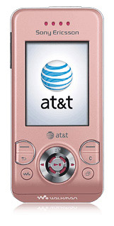 Sony Ericsson W580i in Pink