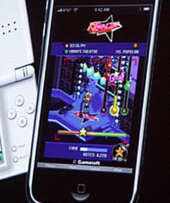 Gameloft showed first native iPhone game at GDC 2008?