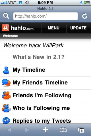 Hahlo is the fastest and most powerful Twitter client for iPhone