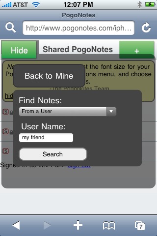 PogoNotes - sleek, stylish, and simple notes appication
