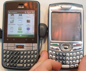 Asus m536 hands on Treo Killer