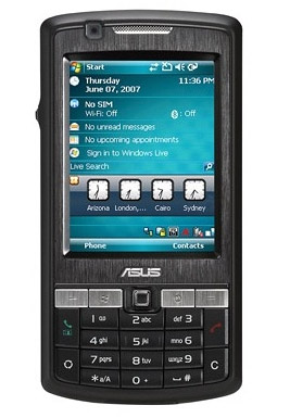 Asus P750 Windows Mobile 6.0 Professional smartphone may have VGA display?