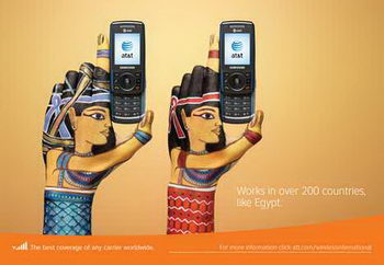 AT&T multi-cultural print ads