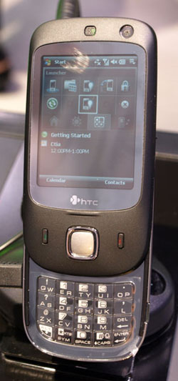 HTC Touch Dual at CTIA Las Vegas 2008
