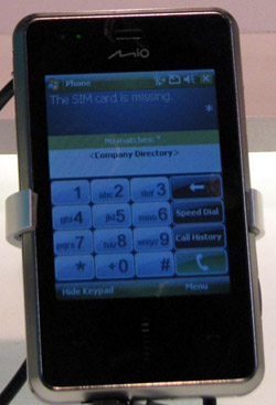Mitac Mio DigiWalker Lovebird at CTIA