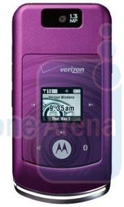 Motorola W755 live pictures