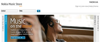 Nokia Music Store in Singapore