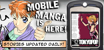TOKYOPOP manga comics going mobile