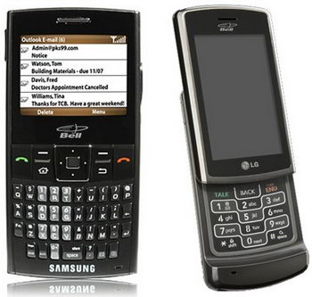 Bell Canada bringing LG Vantage, Samsung Ace
