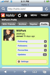 Hahlo 3 goes public, takes mobile iPhone Twitter to new levels