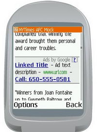 Google AdSense Mobile