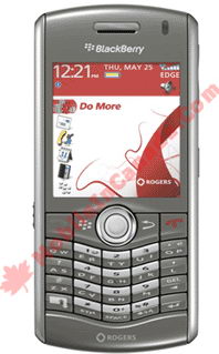 BlackBerry Pearl 8120 on Rogers