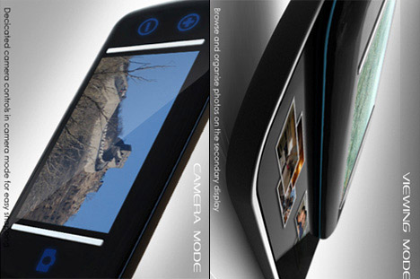 Eclipse Intuit solar powered Windows Mobile concept phone