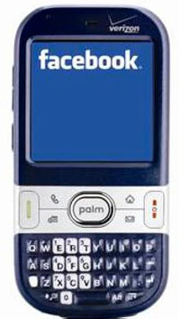 Facebook on Palm Centro