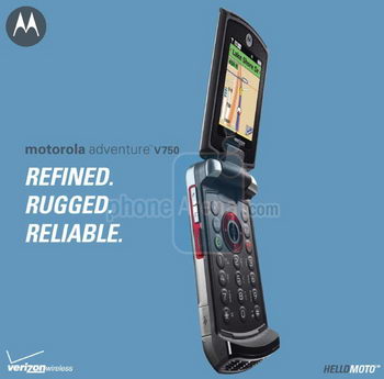 Motorola Adventure V750 coming to Verizon