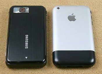 Samsung i900 Omnia vs Apple iPhone