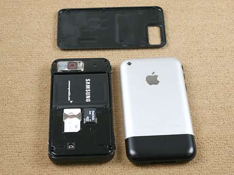 Samsung i900 Omnia vs Apple iPhone - pic 3