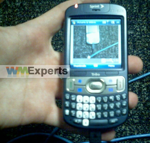 Palm Treo 800w spy pic