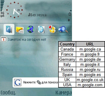 Google search for Nokia smartphones