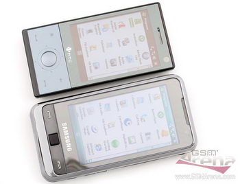 HTC Touch Diamond vs Samsung i900 Omnia