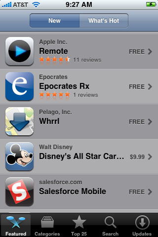 iPhone AppStore screenshot